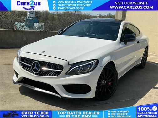 White 2018 Mercedes-Benz AMG C 43 4MATIC