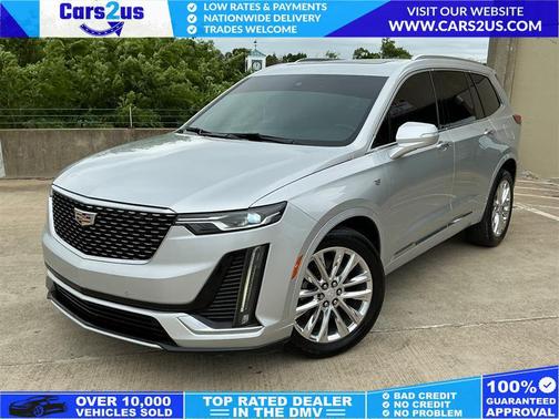 Radiant Silver Metallic 2020 Cadillac XT6 Premium Luxury FWD