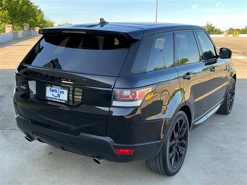 Black 2015 Land Rover Range Rover Sport Supercharged
