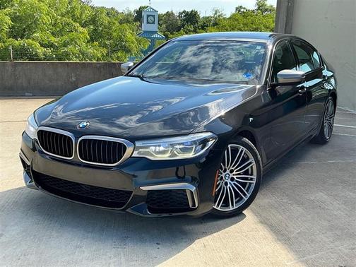Black 2018 BMW M550 i Xdrive