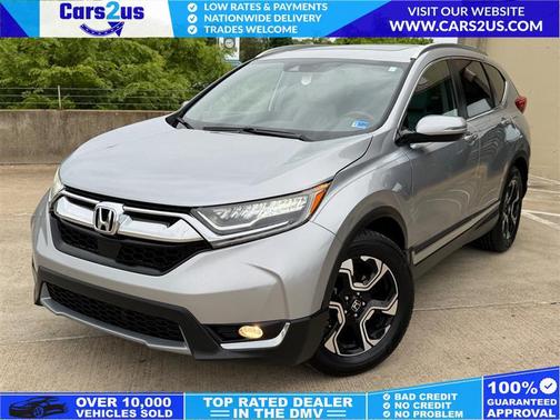 Lunar Silver Metallic 2017 Honda CR-V Touring