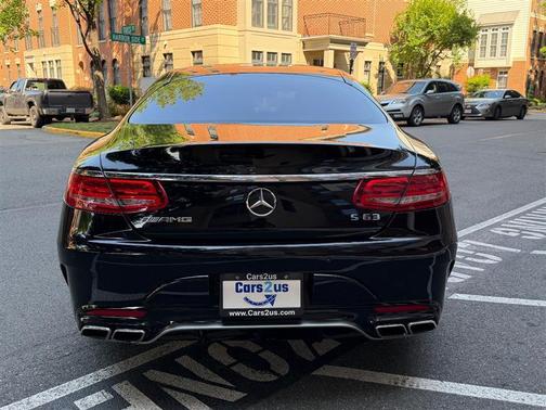 designo Mocha Black 2017 Mercedes-Benz AMG S 63 4MATIC