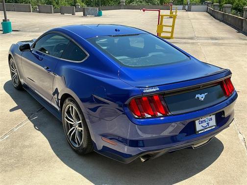 Black 2015 Ford Mustang EcoBoost Premium