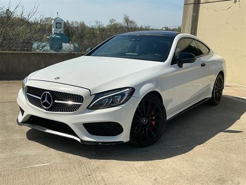White 2018 Mercedes-Benz C-Class AMG C 43