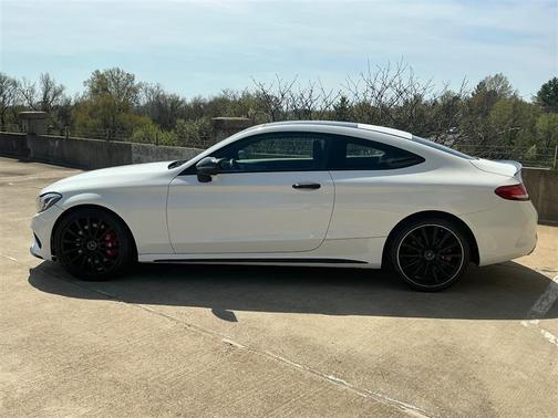White 2018 Mercedes-Benz C-Class AMG C 43