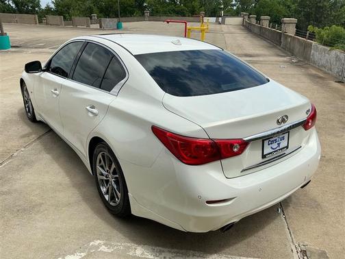 Moonlight White 2015 INFINITI Q50 Base