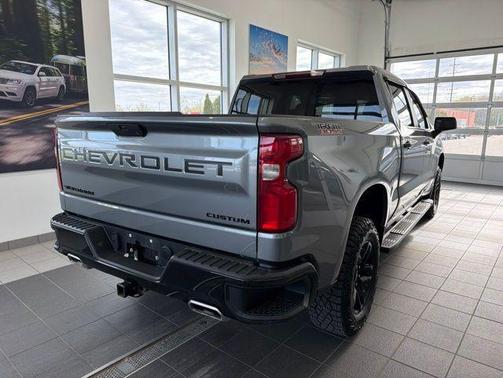 Satin Steel Metallic 2021 Chevrolet Silverado 1500 Custom Trail Boss
