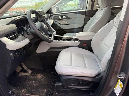 Gray 2025 Ford Explorer Platinum