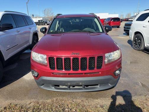 Deep Cherry Red Crystal Pearlcoat 2015 Jeep Compass Sport