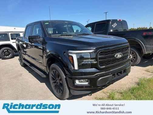Black Metallic 2024 Ford F-150 Lariat