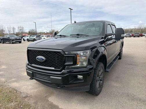 Shadow Black 2018 Ford F-150 XLT