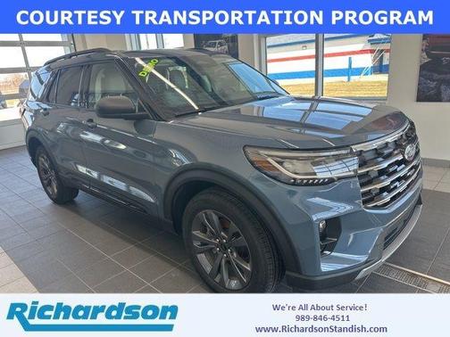 Vapor Blue Metallic 2026 Ford Explorer Active