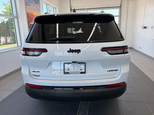 Bright White Clearcoat 2025 Jeep Grand Cherokee L Limited