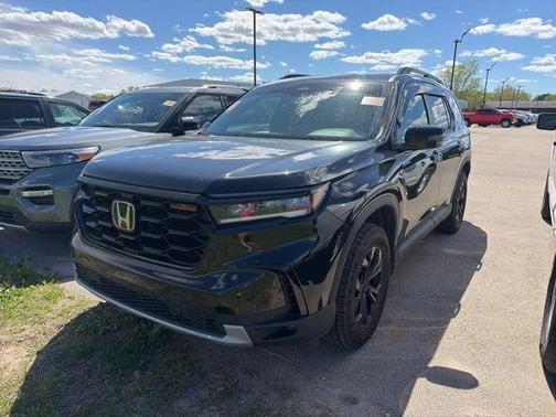 Black 2025 Honda Pilot TrailSport