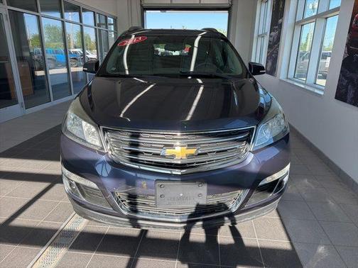 Atlantis Blue Metallic 2013 Chevrolet Traverse 1LT
