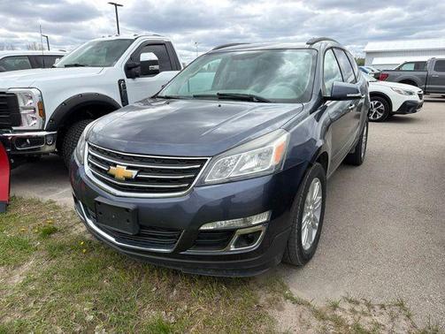Atlantis Blue Metallic 2013 Chevrolet Traverse 1LT