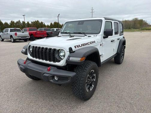 Bright White Clearcoat 2025 Jeep Wrangler Rubicon
