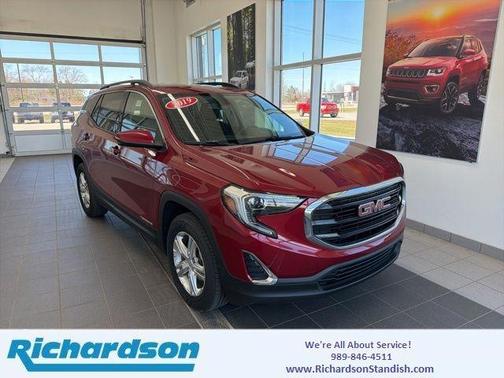Red Quartz Tintcoat 2019 GMC Terrain SLE