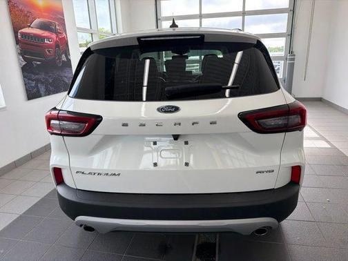 White 2024 Ford Escape Platinum