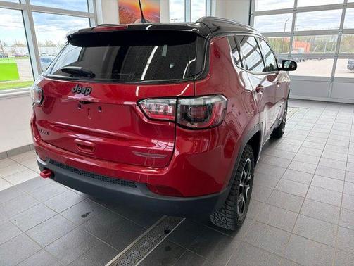 Red 2025 Jeep Compass Trailhawk