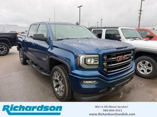 Stone Blue Metallic 2017 GMC Sierra 1500 SLT