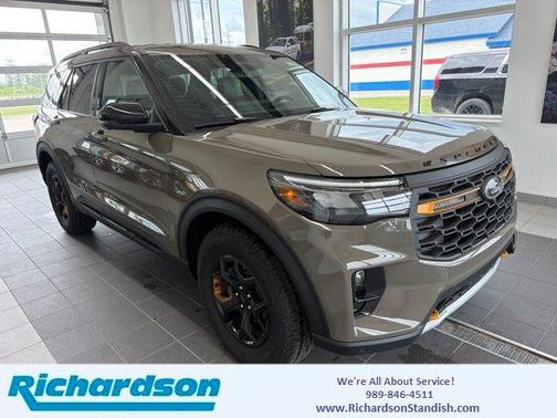 Gray 2026 Ford Explorer Tremor