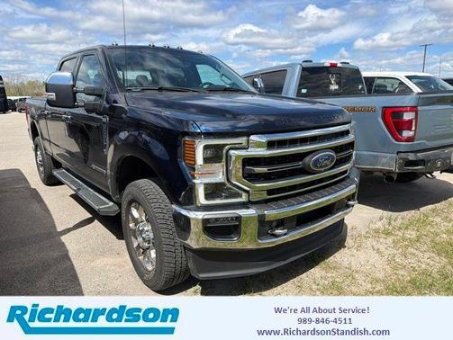 Blue Metallic 2021 Ford F-250 Lariat