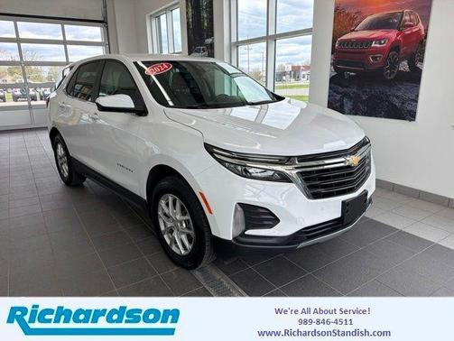 Summit White 2024 Chevrolet Equinox LT