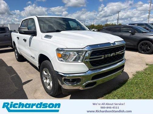 Bright White Clearcoat 2023 RAM 1500 Big Horn