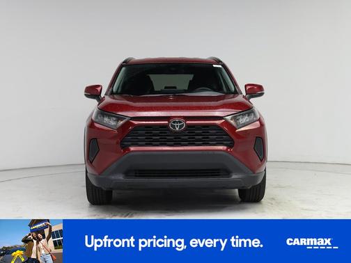 Red 2020 Toyota RAV4 LE