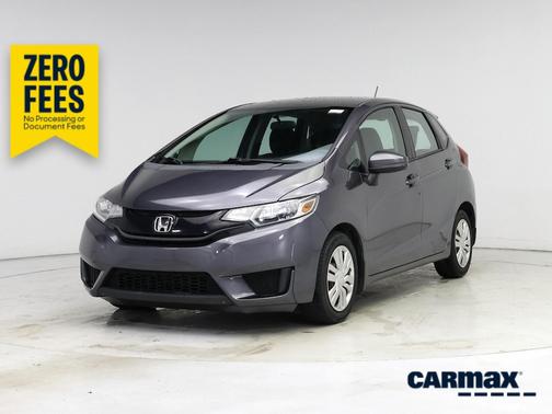 Gray 2015 Honda Fit LX
