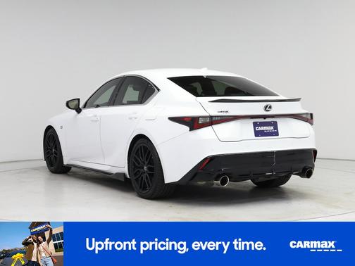 White 2022 Lexus IS 350 F-Sport
