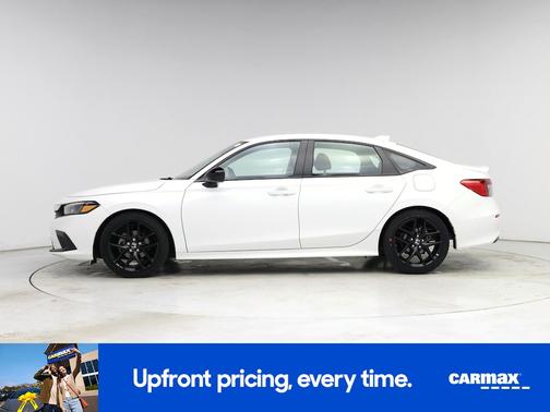 White 2023 Honda Civic Sport