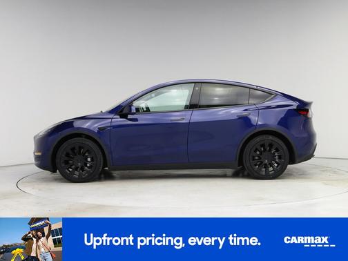 Blue 2021 Tesla Model Y Long Range