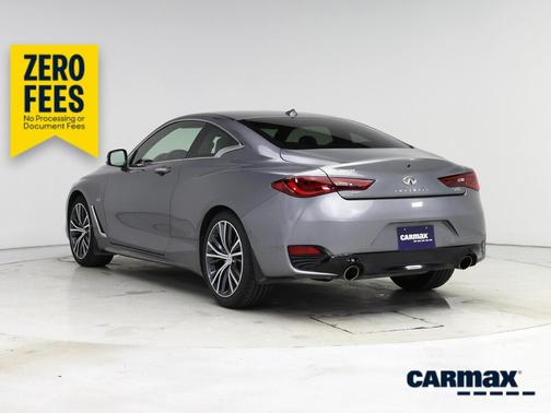 Gray 2017 INFINITI Q60 Premium