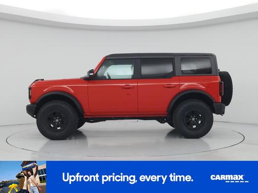 Red 2021 Ford Bronco Wildtrak