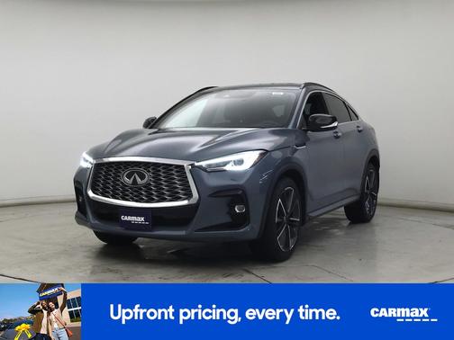 Gray 2023 INFINITI QX55 Luxe