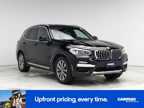 Black 2019 BMW X3 XDrive30i