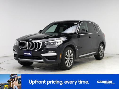 Black 2019 BMW X3 XDrive30i