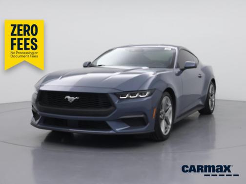 Blue 2024 Ford Mustang Ecoboost Premium