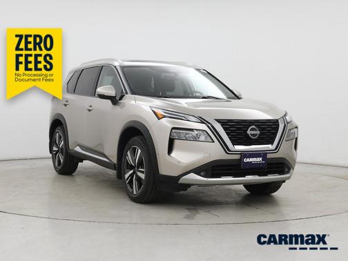 Tan 2022 Nissan Rogue Platinum
