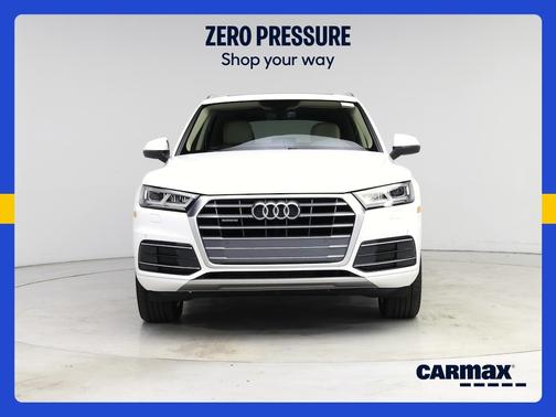 White 2018 Audi Q5 Premium Plus