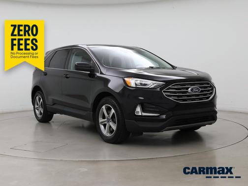 Black 2021 Ford Edge SEL