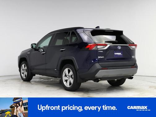 Blue 2021 Toyota RAV4 Hybrid Limited