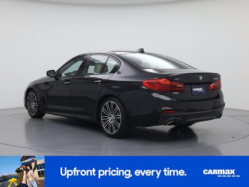 Blue 2018 BMW 540 XI