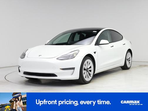 White 2021 Tesla Model 3 Standard Range Plus