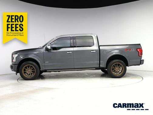 Gray 2017 Ford F-150 Platinum