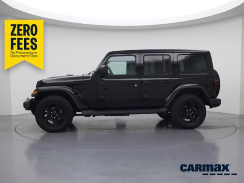 Black 2022 Jeep Wrangler Unlimited Sahara Altitude