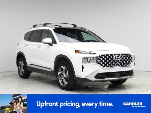 White 2023 Hyundai SANTA FE SEL
