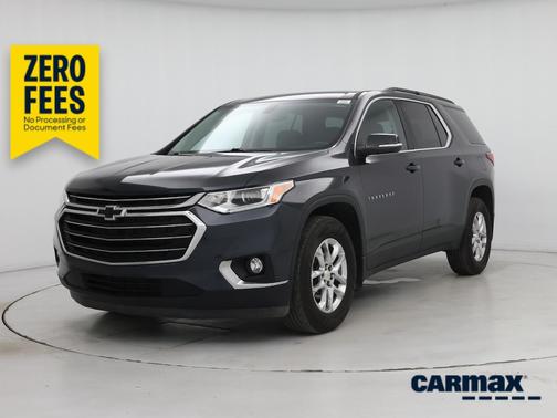 Gray 2021 Chevrolet Traverse LT Cloth